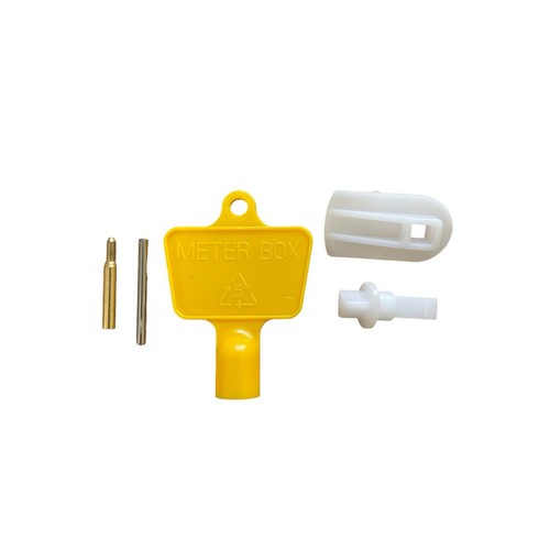 Gas electric meter - /, box
