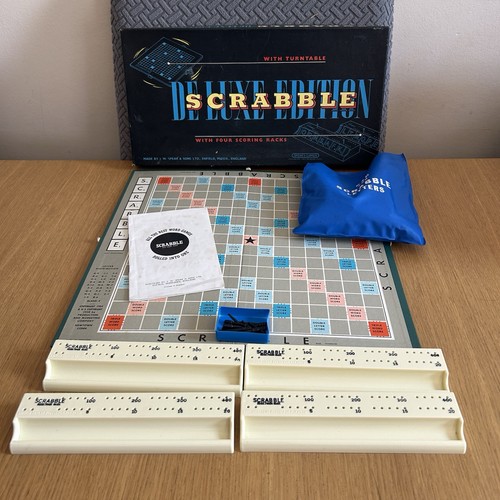 Vintage scrabble luxe board - de,