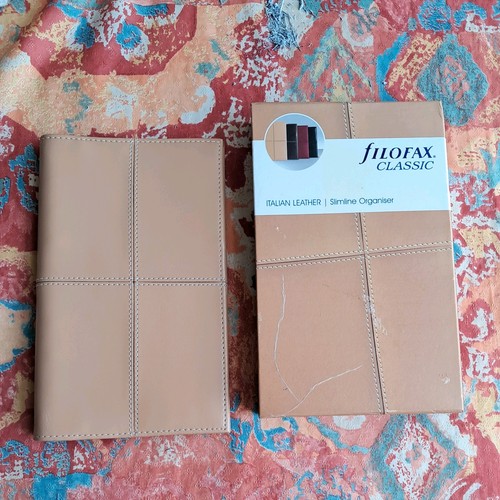 Filofax classic slimline camel - classic,