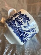 Willow Pattern Cup Blue And White