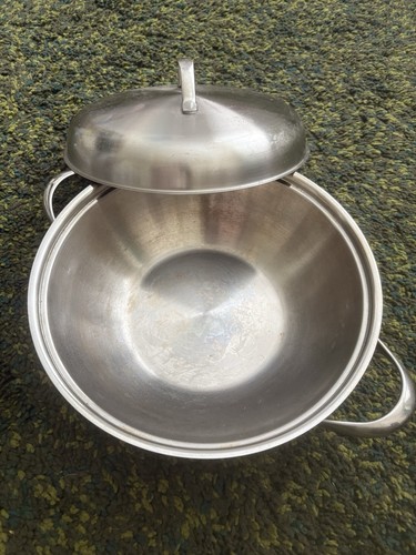 Fissler stainless steel wok - steel,