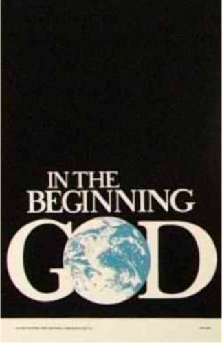 Bible text poster - in, the