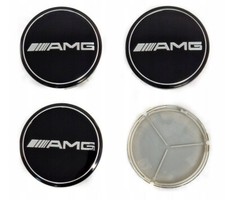 4x AMG 75mm Mercedes-Benz