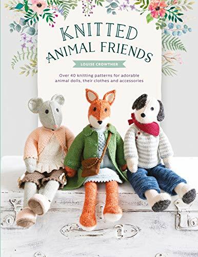 Knitted animal friends over - friends:,