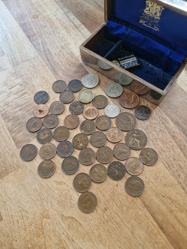 Job lot pennies - of,