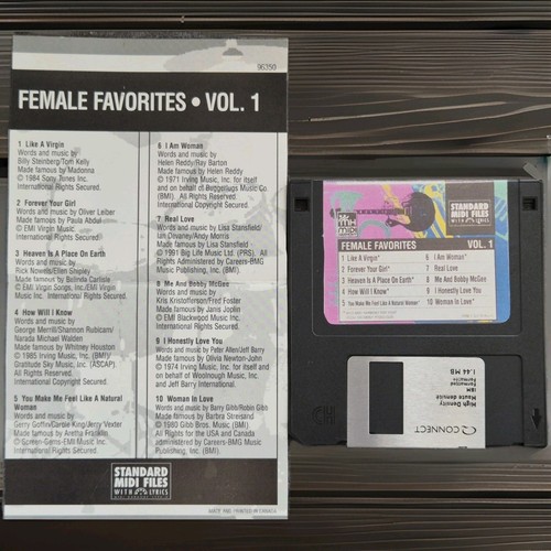 Female favourites vol midi - female,