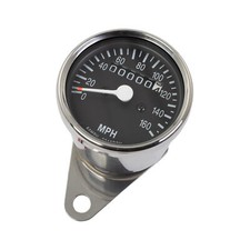 Bike It Moto Motorcycle Motorbike MPH Speedo 60mph:2240rpm Chrome