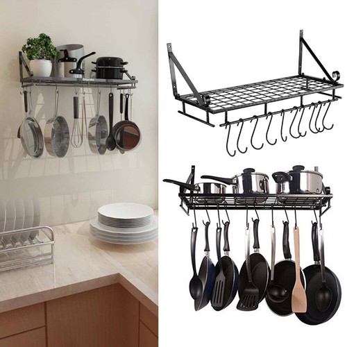 Wall mounted kitchen - wall, pan