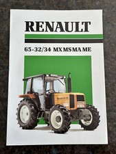 Renault tractor leaflet