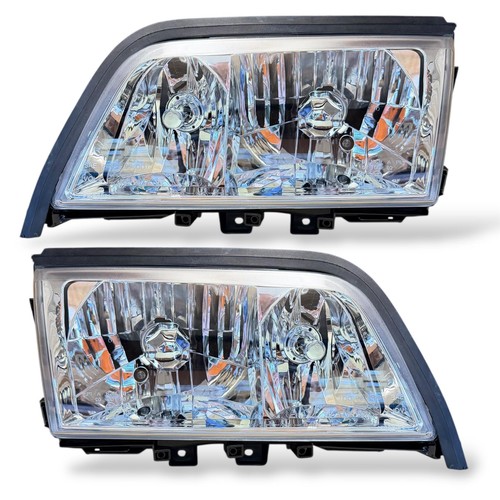 Pair headlights lhd clear - lhd,