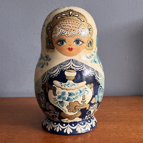 Vintage russian matryoshka - vintage,