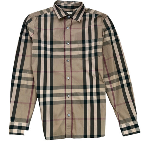 Burberry men check print - burberry,