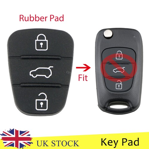 Button remote key - key, rubber