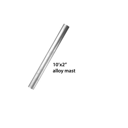 Alloy aluminium mast pole - mast,