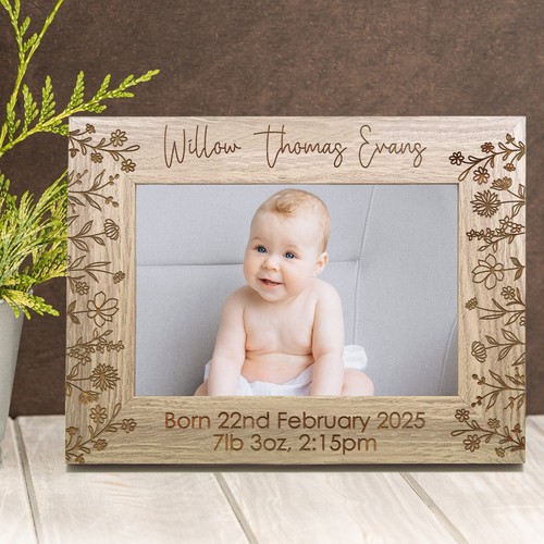 Personalised baby girl photo - personalised,