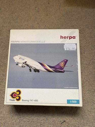 Herpa models thai - thai, 747
