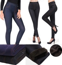 Womens Winter Thermal Jeans