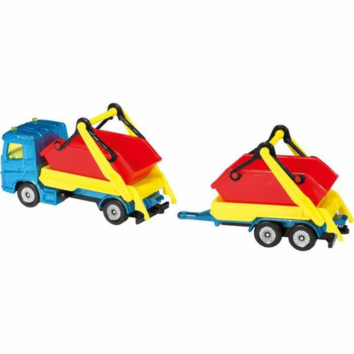 Siku 1695 truck with - skip, and
