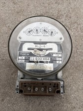 Vintage Sangamo Electric Meter