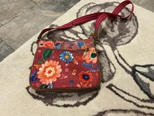 Vintage Oilily Cross Body Pink