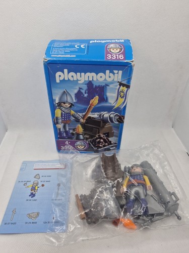 Playmobil 3316 gunner cannon - playmobil,