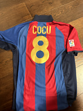 Barcelona Cocu match worn