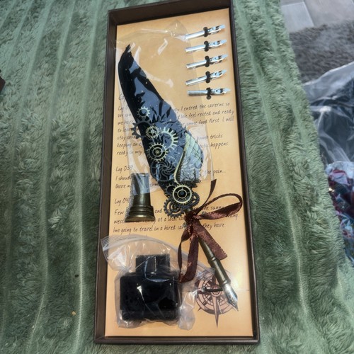 Feather quill gift - quill, set