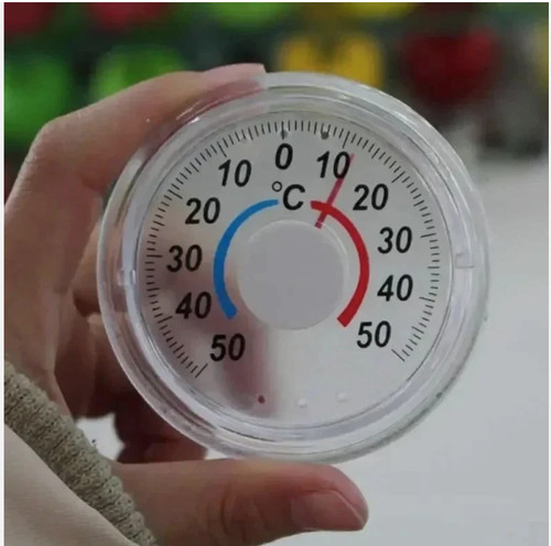Window dial thermometer indoor - window,