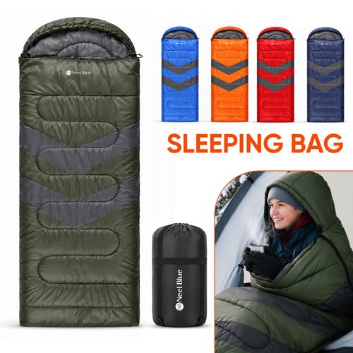 Camping sleeping bag - sleeping,