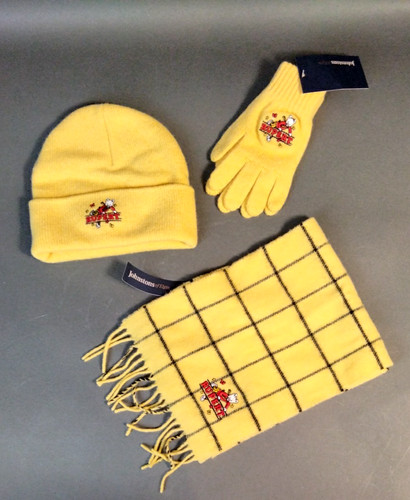 Rupert bear hat - bear, hat/scarf/gloves