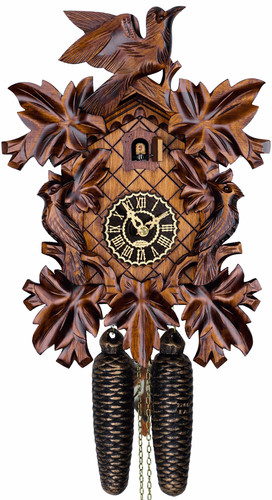 Cuckoo clock black forest - black, 8