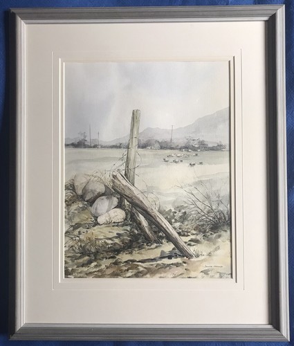 Original irish art watercolour - original,