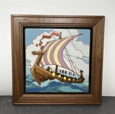 RTK Studios Spanish Revival Viking Ship Tile