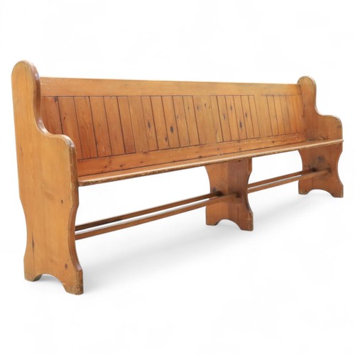 Victorian waxed pine church - pine,
