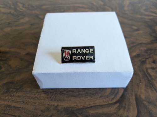 Vintage range rover - rover, enamel