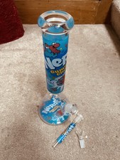 Nerds Water Pipe/Bong Glass Bong Heavy Duty