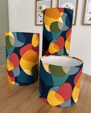 Retro Drum Cylinder Lamp Shade