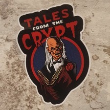 Tales From Crypt 90mm Vinyl Sticker Weatherproof Skateboard Car Wall Van Laptop