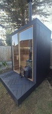Modular Sauna Pod with Log-Burner – 2-3 Person Flat-Pack Panel Sauna