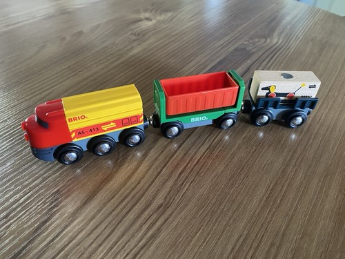 Brio wooden train cargo - brio,