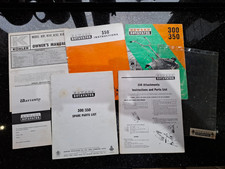 HOWARD 350 ROTAVATOR INSTRUCTION BOOK & PARTS LIST ENGINE BOOK ATTACHMENT LIST