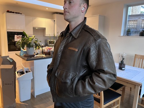 Avirex men brown leather - avirex,