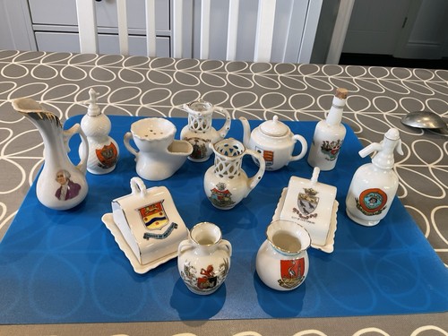 Collection crested china - crested,