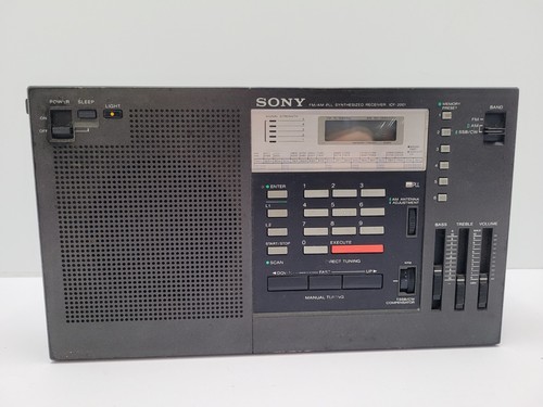 Sony icf 2001 pll - sony, icf-2001,