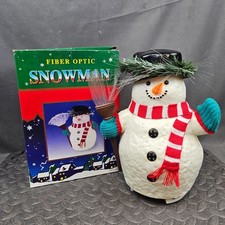 Fiber optic snowman - fiber,
