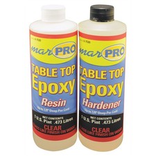 Marpac 6-7531 Epoxy Resin Kit Gallon Marpro Self Leveling Clear Formule Marine