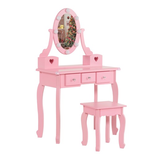 Kids girls vanity table - vanity, set