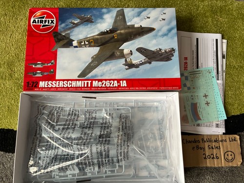 Airfix messerschmitt me - airfix, 1/72
