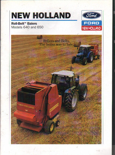 New holland models 640 - new, 650