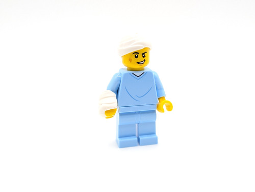 Lego hospital bed soapbox race - hospital,